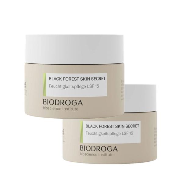 BIODROGA BLACK FOREST SKIN SECRET SUMMER EDITION LSF15  Spar-Set 2 x 50 ml