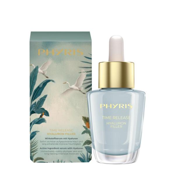 PHYRIS TIME RELEASE Hyaluron Filler 50 ml – Feuchtigkeitsserum mit Hyaluron | Limitierte Sondergröße